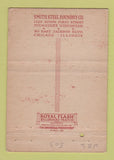 Matchbook Cover - Smith Steel Foundry Milwaukee WI WEAR 40 Strike