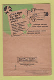 Matchbook Cover - Arthur Leitch Toronto ON Johnson Corp Steam 40 Strike