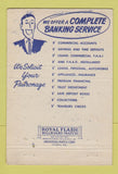 Matchbook Cover - Citizens Bank of Hattiesburg MS  40 Strike
