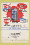 Matchbook Cover - Geeco Custom Signs Displays St Joseph MO 40 Strike