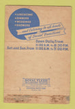 Matchbook Cover - Verdi Restaurant Philadelphia PA WEAR 40 Strike