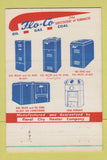 Matchbook Cover - Floral City Heater Company Monroe MI Pewaukee WI 40 Strike