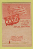Matchbook Cover - Hayes Auto Parts Jackson MI 40 Strike