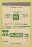 Matchbook Cover - Slip Not Belting Corp Kingsport TN 40 Strike