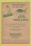 Matchbook Cover - Slip Not Belting Corp Kingsport TN 40 Strike