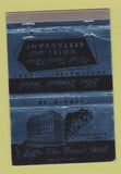 Matchbook Cover - Blue Bonnet Hotel Sweetwater TX 40 Strike