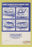 Matchbook Cover - Prince Georges Development Corp Bladensburg MD 40 Strike