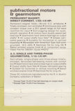 Matchbook Cover - Baldor Electric Motors 40 Strike