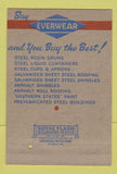 Matchbook Cover - Southern States Iron Roofing Savannah GA 40 Strike