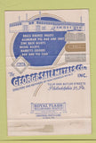 Matchbook Cover - George Sall Metals Philadelphia PA 40 Strike