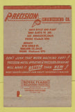 Matchbook Cover - Precision Engineering Los Angeles CA Oakland 40 Strike