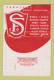 Matchbook Cover - Standard Forge Stamping Detroit MI WEAR 40 Strike