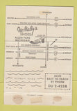 Matchbook Cover - McNally's Shoes Allen Park MI 40 Strike