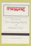 Matchbook Cover - Trop World Casino Atlantic City NJ WEAR 40 Strike