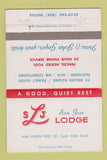 Matchbook Cover - San Jose Lodge CA 40 Strike