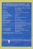 Matchbook Cover - JE Brinker Equipment Petroleum Marketing Oakland CA 40 Strike