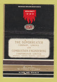 Matchbook Cover - Elesco Superheater Montreal QC Toronto Winnipeg 40 Strike