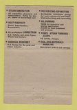 Matchbook Cover - Elesco Superheater Montreal QC Toronto Winnipeg 40 Strike