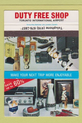 Matchbook Cover - Dart Clarke Traffic Service Shipping Canada WEAR 40 Strike