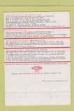 Matchbook Cover - Dart Clarke Traffic Service Shipping Canada WEAR 40 Strike