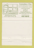 Matchbook Cover - Someplace Else Brampton ON Christmas 40 Strike