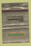 Matchbook Cover - Panatronic Panasonic Laredo TX 40 Strike