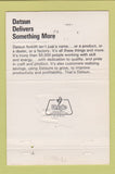 Matchbook Cover - Datsun Forklifts Hopkinsville KY 40 Strike
