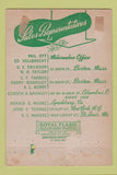 Matchbook Cover - Western Leather Milwaukee WI shoes 40 Strike