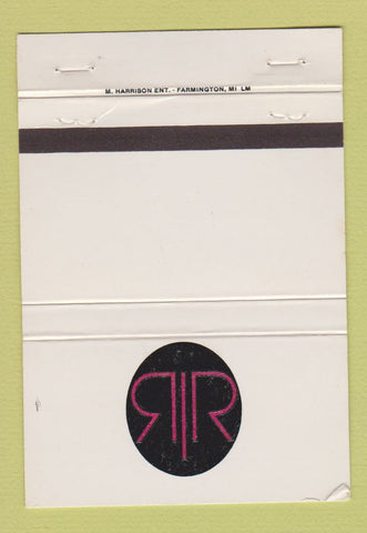 Matchbook Cover - Ron Rose Recording Studios Southfield MI WEAR 40 Strike