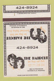 Matchbook Cover - The Haircut Salon Evansville IN 40 Strike