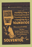 Matchbook Cover - Solventol Metal Cleaning Detroit MI 40 Strike
