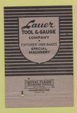 Matchbook Cover - Lauer Tool and Gauge Detroit MI 40 Strike