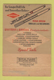 Matchbook Cover - Whitman & Barnes Tools Plymouth MI 40 Strike