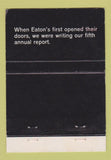 Matchbook Cover - Canada Trust Huron Erie 40 Strike