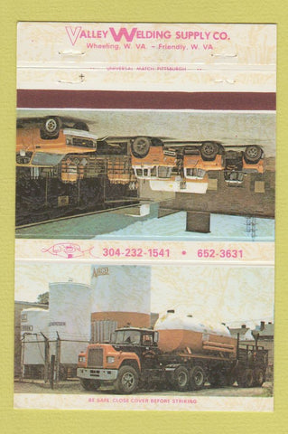 Matchbook Cover - Valley Welding Supply Friendly WV 40 Strike