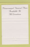 Matchbook Cover - Champions Golf Club Houston TX 40 Strike