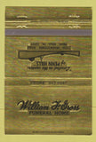Matchbook Cover - William Gross Funeral Home Penn Hills PA 40 Strike