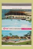Matchbook Cover - George's Motel Restaurant Panacea FL 40 Strike