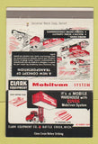 Matchbook Cover - Clark Equipment lift trucks Battle Creek MI 40 Strike