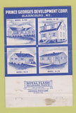 Matchbook Cover - Prince Georges Development Bladensburg MD 40 Strike
