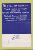 Matchbook Cover - Day & Maddock Cleveland OH Construction Equipment 40 Strike