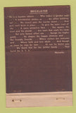 Matchbook Cover - Robert Corr Brick Contractor Sherman Oaks CA WORN 40 Stick