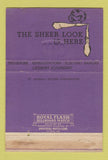 Matchbook Cover - Frigidaire Appliances Decatur GA 40 Strike