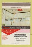 Matchbook Cover - Chambers Kitchens Consumer Kitchen WEAR 40 Strike