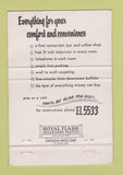 Matchbook Cover - Peace Bridge Motel Buffalo NY WEAR 40 Strike