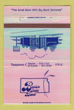 Matchbook Cover - Benton State Bank Wichita El Dorado KS 40 Strike