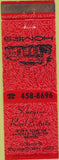 Matchbook Cover - Schryver Real Estate Williamstown MA red