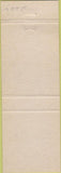 Matchbook Cover - San Diego Jim Beam Club San Diego CA peach
