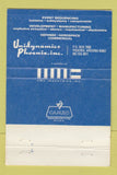 Matchbook Cover - Unidynamics Phoenix AZ systems components 40 Strike