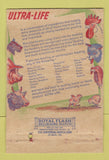 Matchbook Cover - Ultra Lifed Feeds East St Louis IL OW Jones 40 Strike